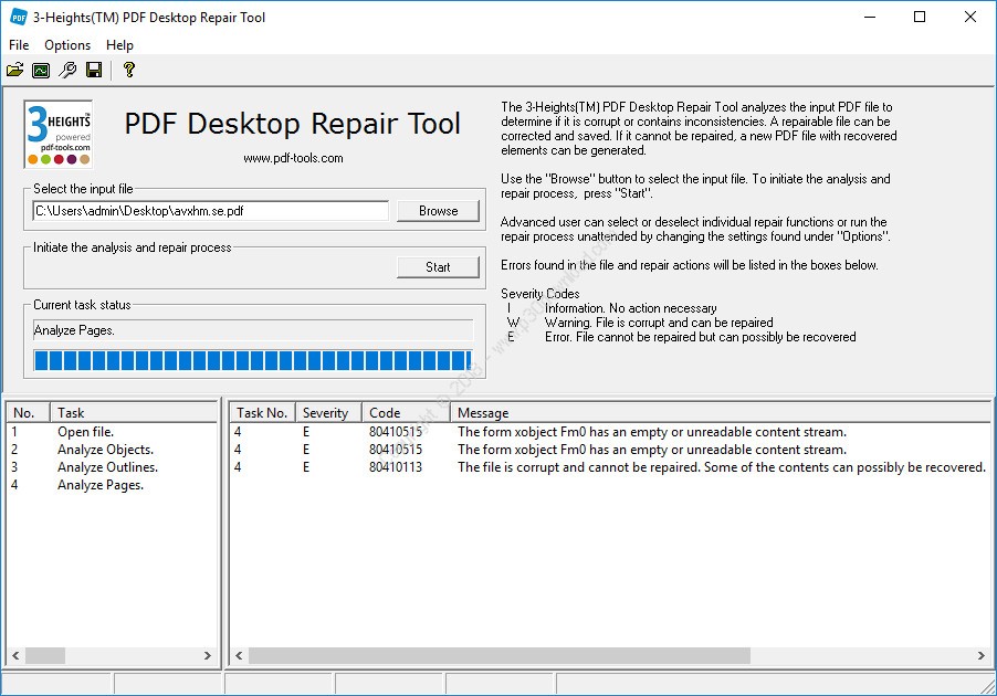 3-Heights PDF Desktop Repair Tool Crack - hashmipc.org
